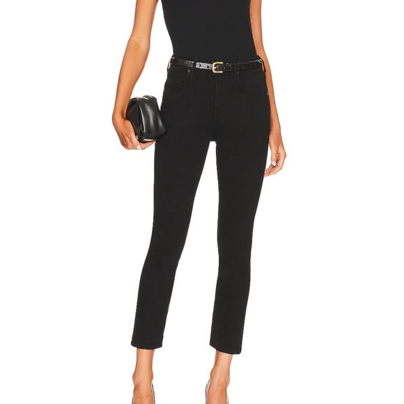 Citizens of Humanity Jolene in black plush - Picture 4 of 11